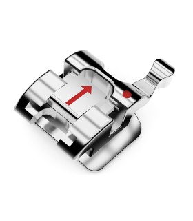 KIT BRACKET QUEEN SELF LIGATING MBT SLOT.022 3° - 4° - 5° CON GANCIO