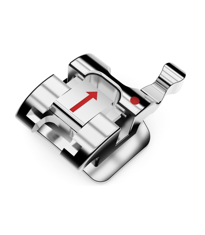 KIT BRACKET QUEEN SELF LIGATING MBT SLOT.022 3° - 4° - 5° CON GANCIO