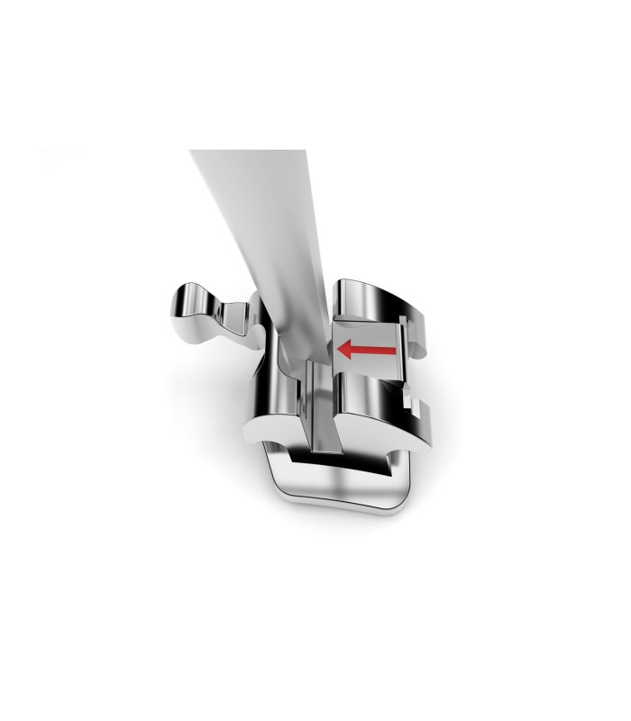 KIT BRACKET QUEEN SELF LIGATING MBT SLOT.022 3° - 4° - 5° CON GANCIO