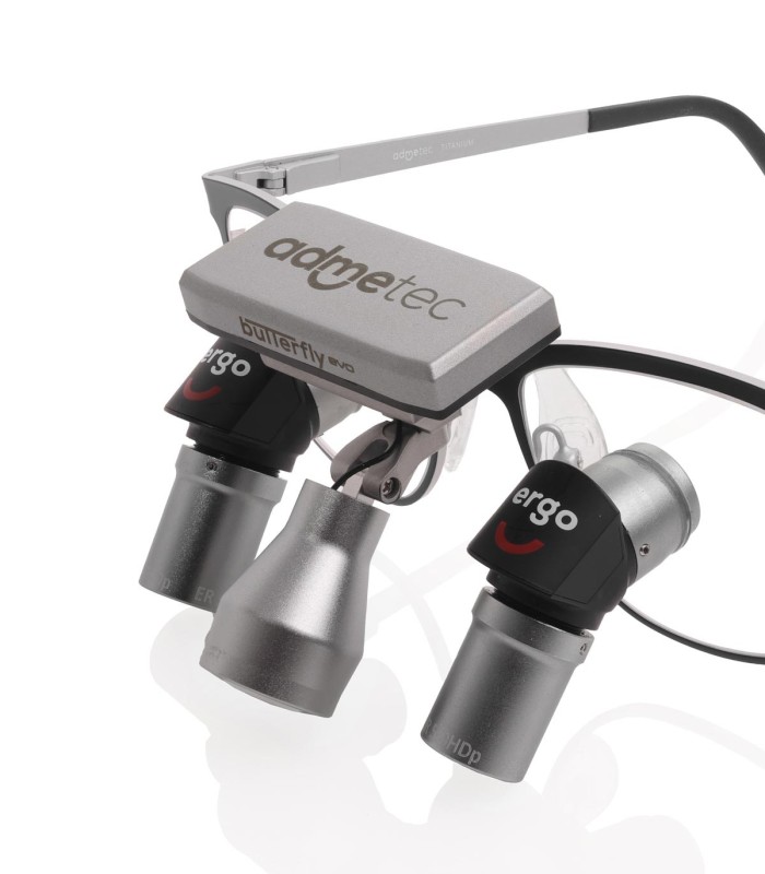 Ultraleggera e senza fili su occhiali TTL Ergo