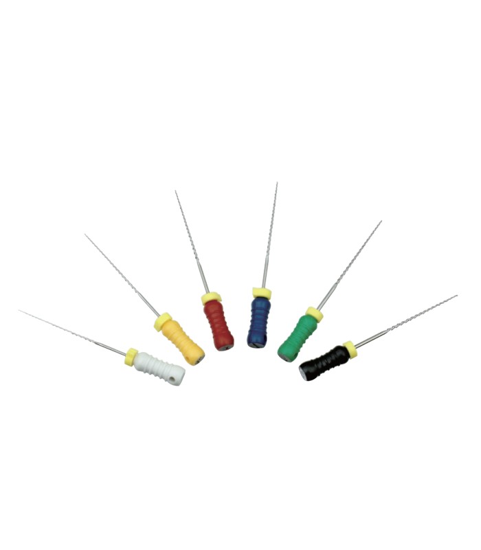 H-FILE FILE MANUALI ENDODONTICI IN ACCIAIO INOSSIDABILE