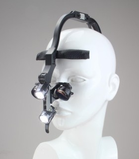 Caschetto DKH50 + ingrandimento DKT3 galileiano 2.5x