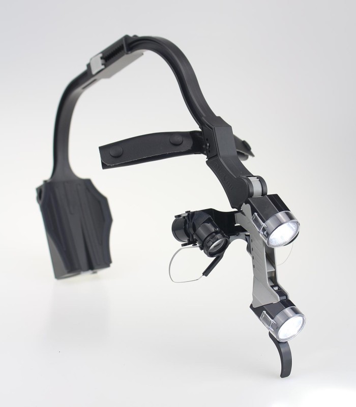 Caschetto DKH60 con ingrandimento DKT3A galileiano 2,5x +  lentina DKL6