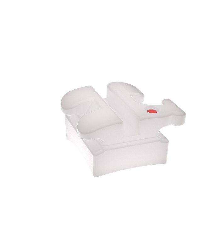 BRACKET CERAMICA SUPER CLEAR MBT Slot.022  3°-4°-5° con gancio