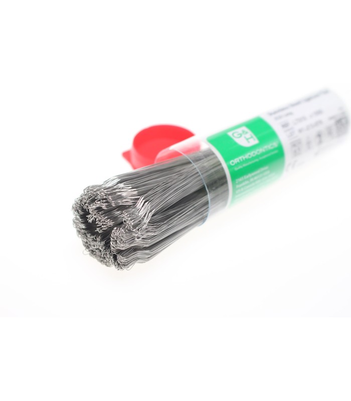 LEGATURE METALLICHE PREFORMATE LUNGHE COLORE DEL DENTE Conf. 100 pz